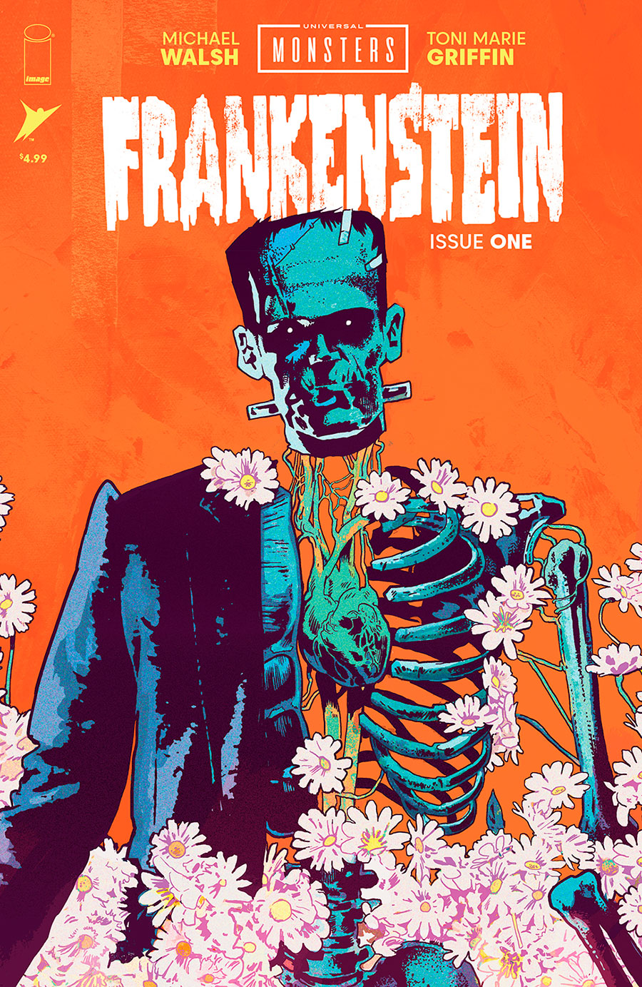 Universal Monsters Frankenstein #1 Cover A Regular Michael Walsh Cover