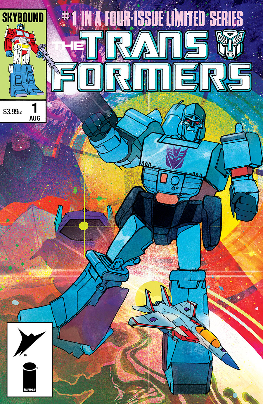 Transformers #1 40th Anniversary Edition (One Shot) Cover B Variant Christian Ward Cover (Limit 1 Per Customer)