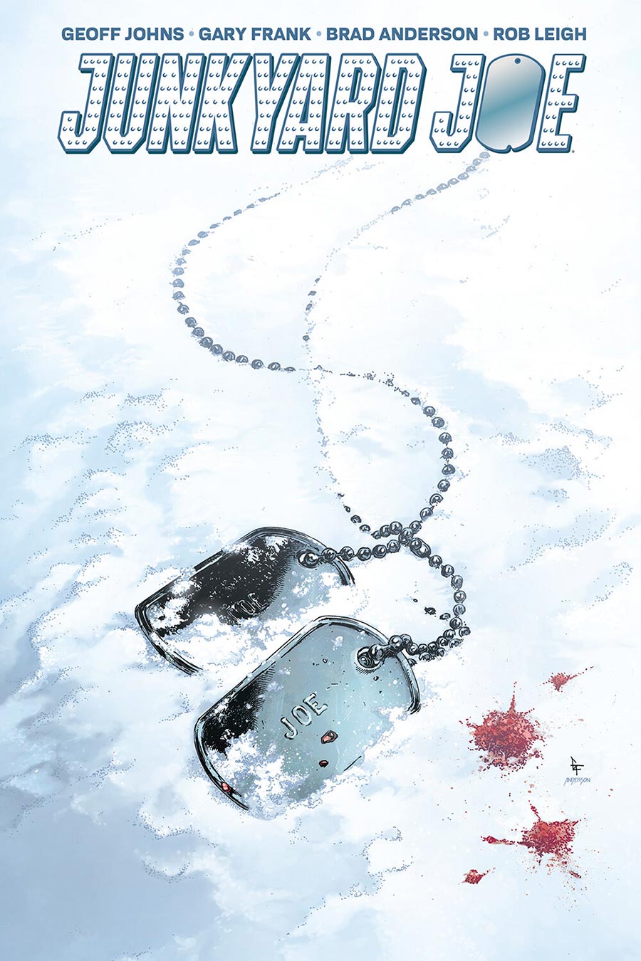 Junkyard Joe Deluxe HC Direct Market Exclusive Gary Frank & Brad Anderson Dog Tags Variant Cover