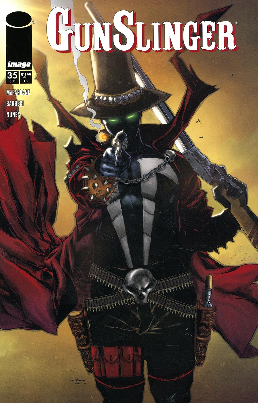 Gunslinger Spawn #35 Cover A Regular Von Randal Cover