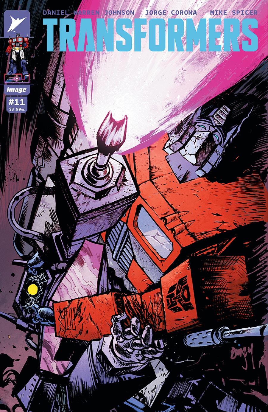 Transformers Vol 5 #11 Cover A Regular Daniel Warren Johnson & Mike Spicer Cover (Limit 1 Per Customer)