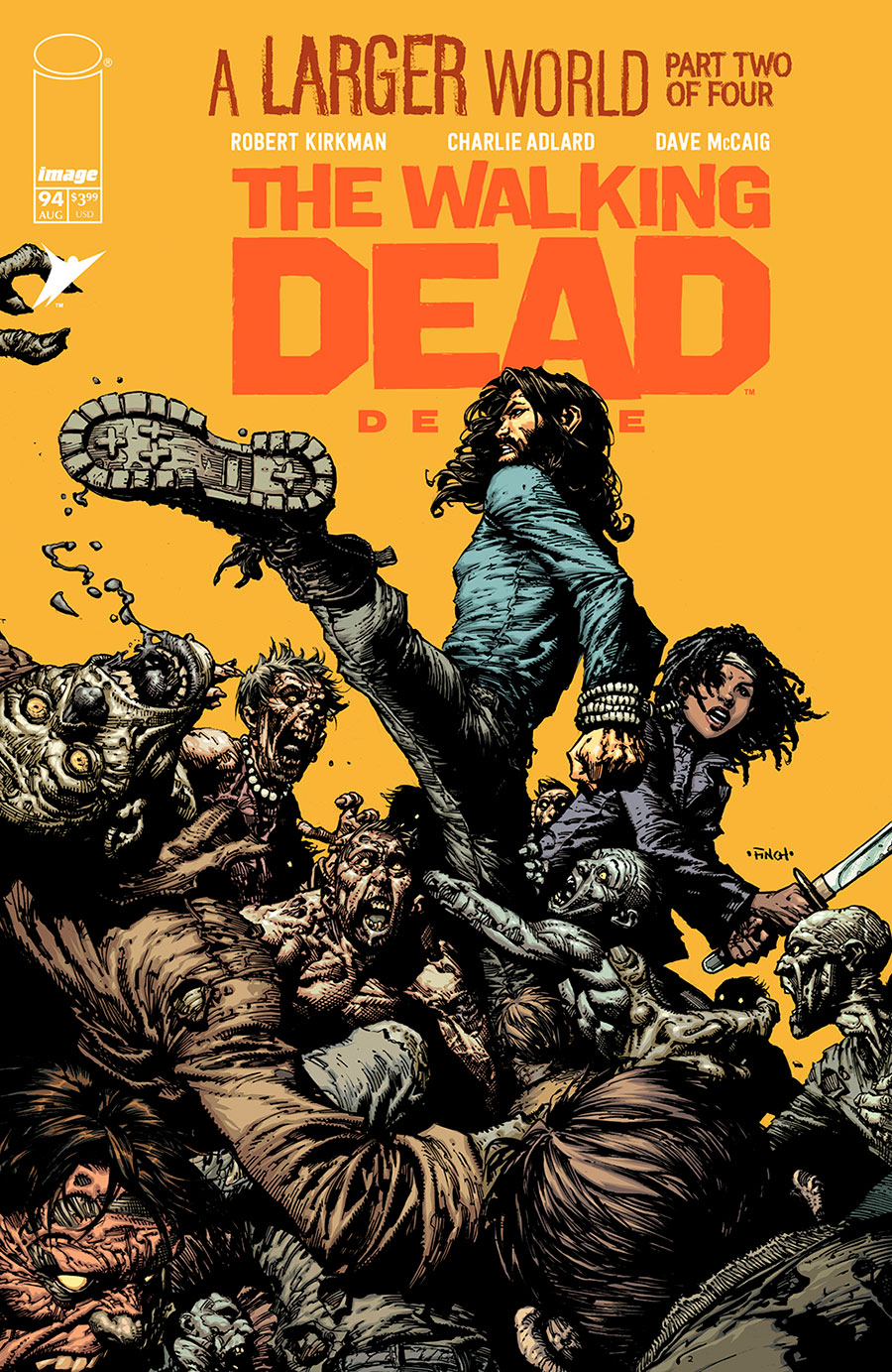 Walking Dead Deluxe #94 Cover A Regular David Finch & Dave McCaig Cover