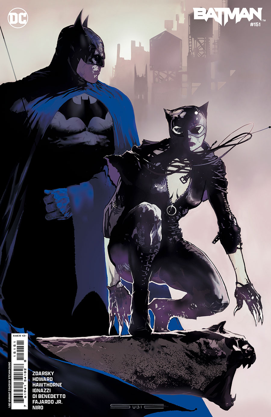 Batman Vol 3 #151 Cover I Incentive Stevan Subic Card Stock Variant Cover (Absolute Power Tie-In)