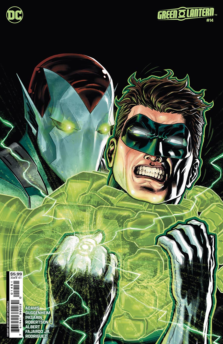 Green Lantern Vol 8 #14 Cover C Variant Ian Churchill Card Stock Cover (Absolute Power Tie-In)