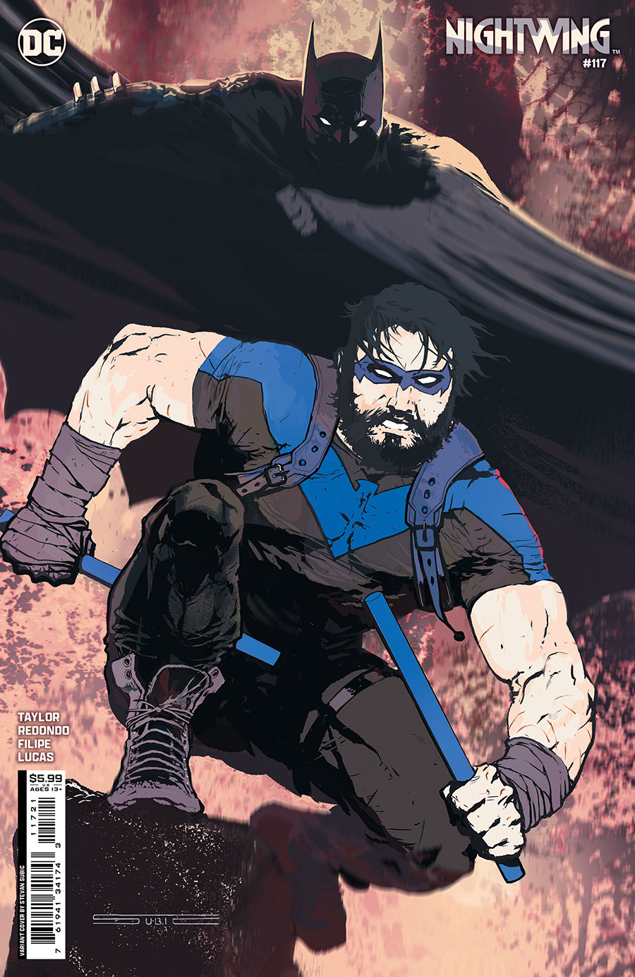 Nightwing Vol 4 #117 Cover C Variant Stevan Subic Card Stock Cover