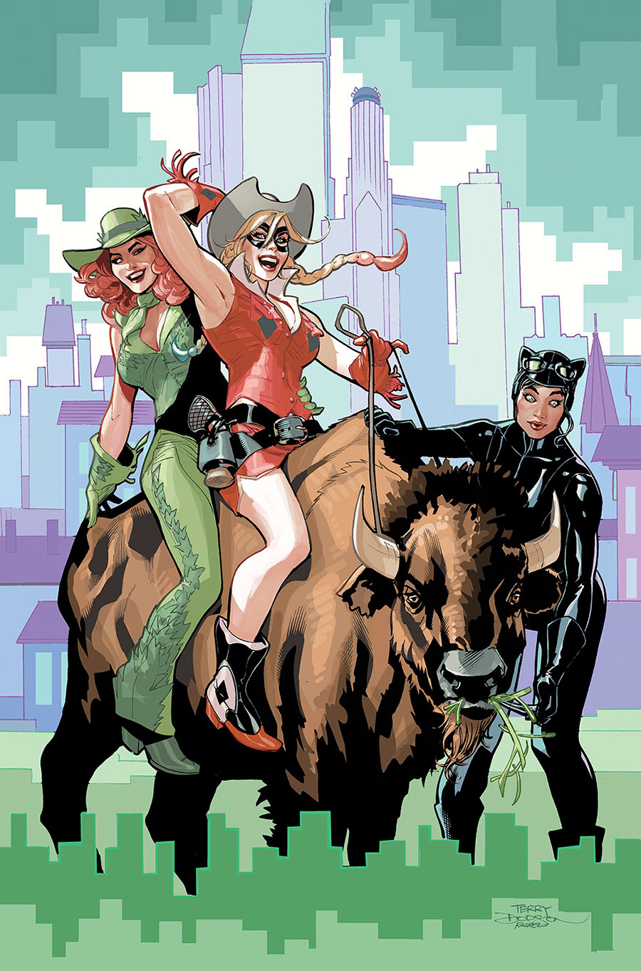 Gotham City Sirens Vol 2 #1 Cover A Regular Terry Dodson Cover