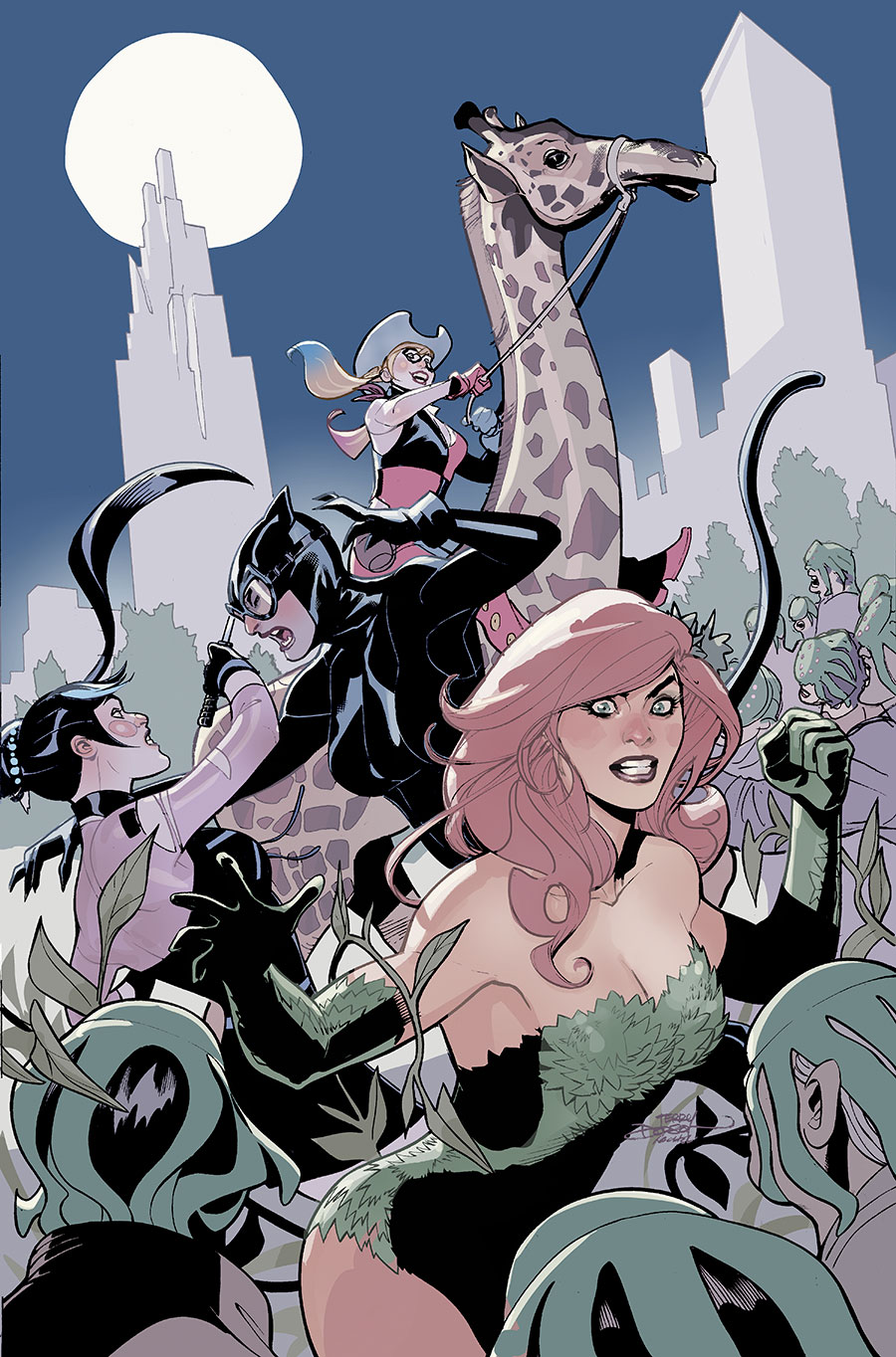 Gotham City Sirens Vol 2 #4 Cover A Regular Terry Dodson Cover