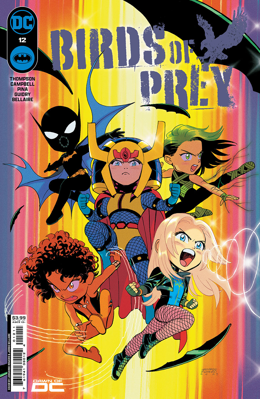 Birds Of Prey Vol 5 #12 Cover A Regular Leonardo Romero Cover