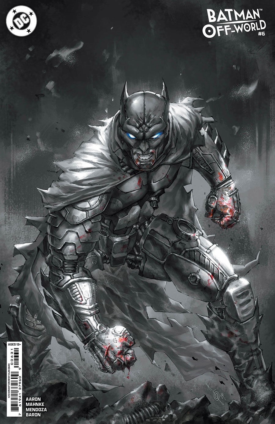 Batman Off-World #6 Cover C Incentive Alan Quah Card Stock Variant Cover