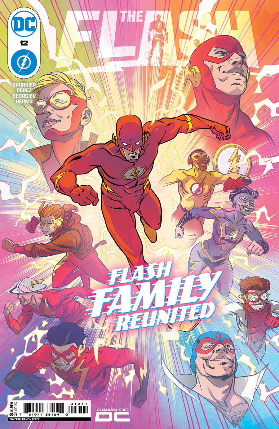 Flash Vol 6 #12 Cover A Regular Ramon Perez Cover