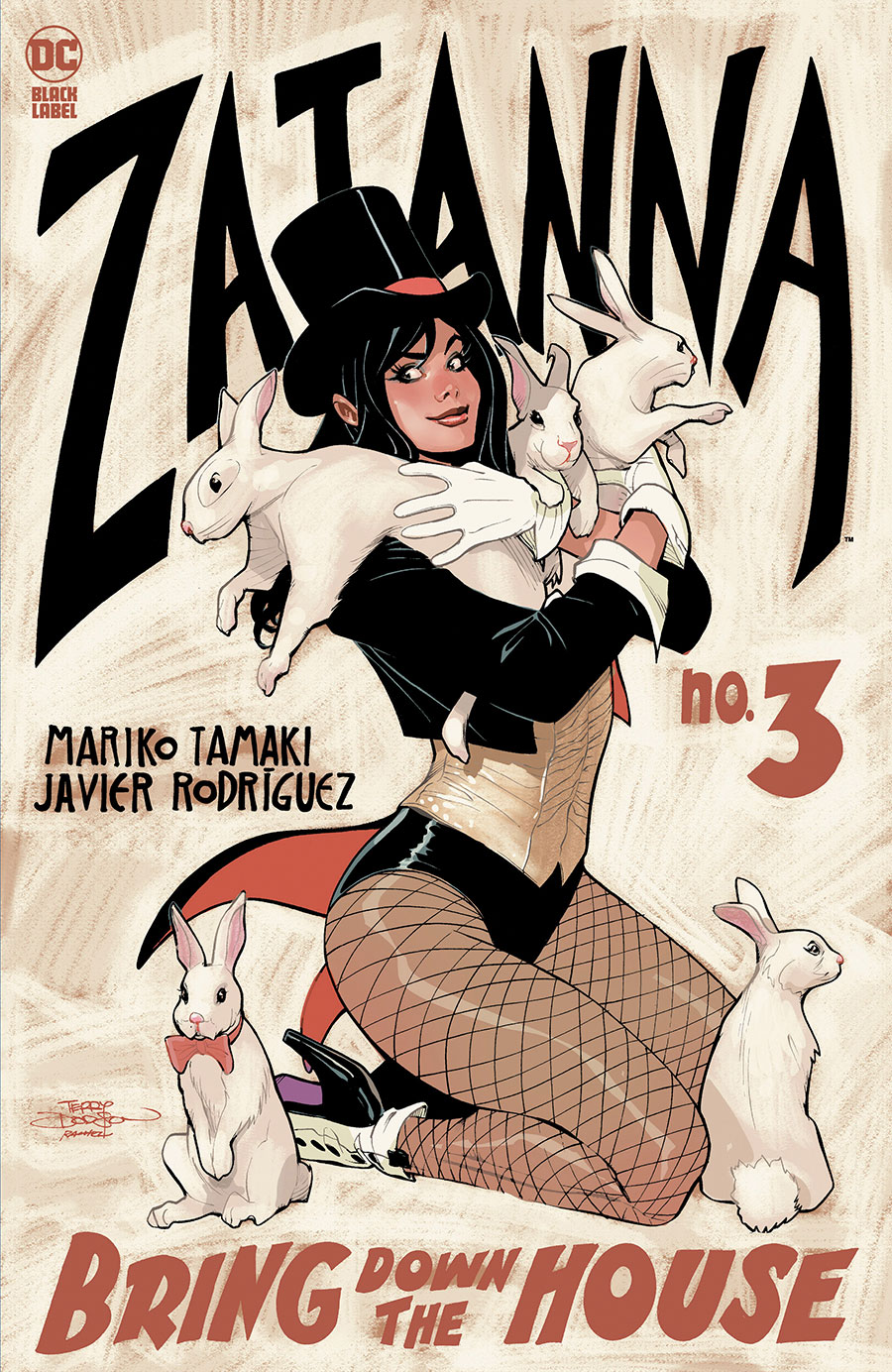 Zatanna Bring Down The House #3 Cover B Variant Terry Dodson Cover