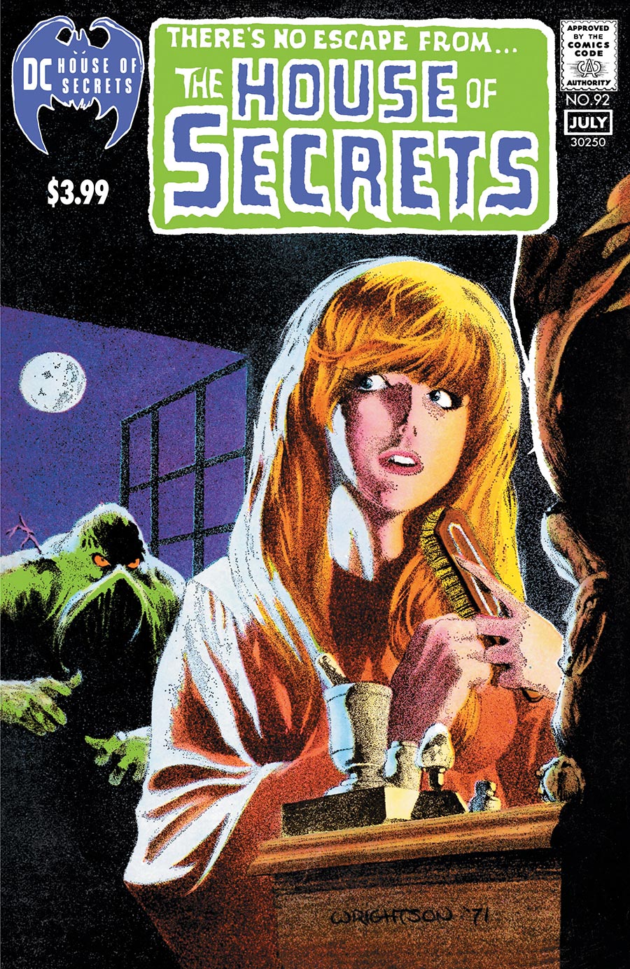 House Of Secrets #92 Facsimile Edition (2024) Cover A Regular Bernie Wrightson Cover