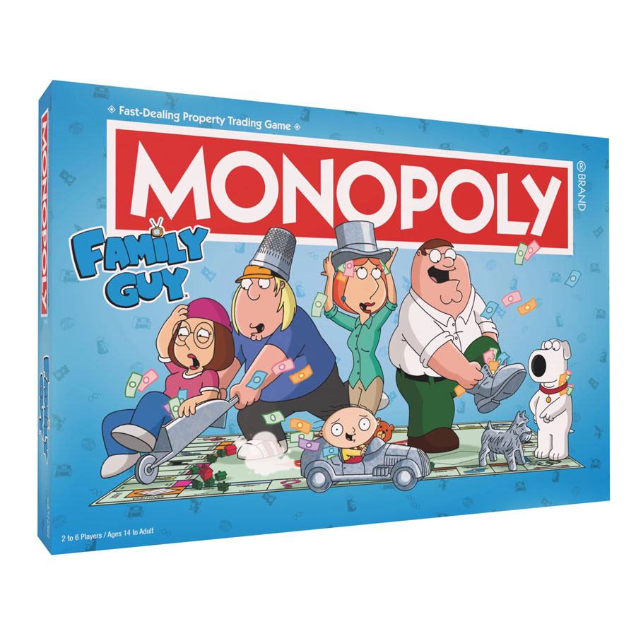 Monopoly Family Guy Board Game