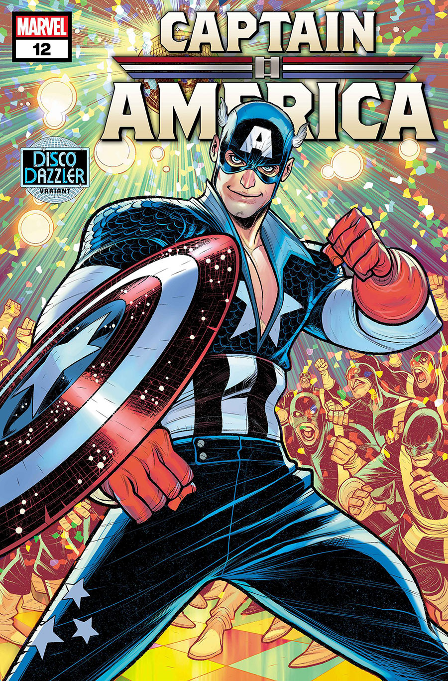 Captain America Vol 10 #12 Cover B Variant Elizabeth Torque Disco Dazzler Cover