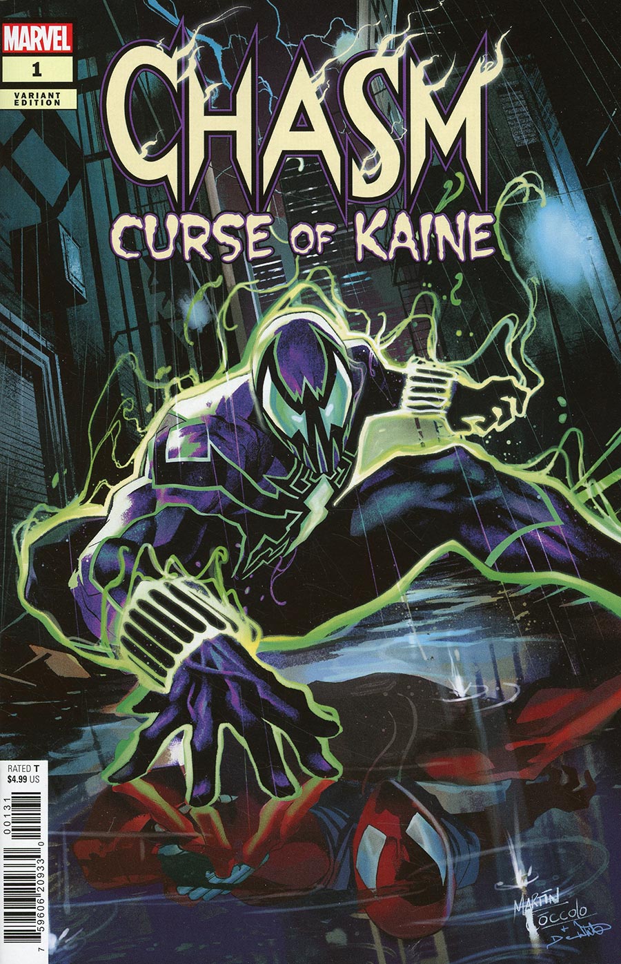 Chasm Curse Of Kaine #1 Cover C Variant Martin Coccolo Cover