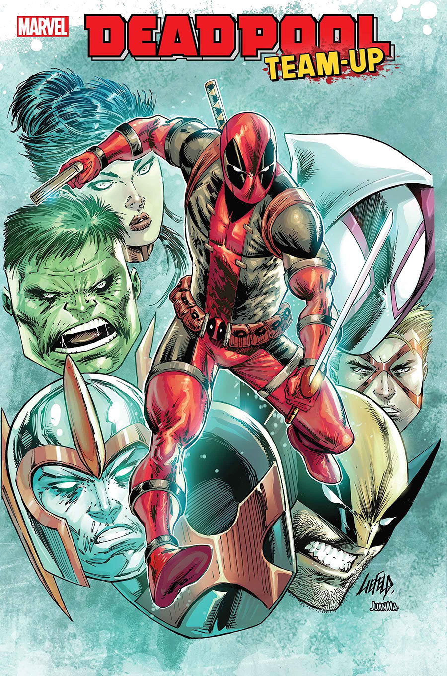 Deadpool Team-Up Vol 2 #1 Cover G Variant Rob Liefeld Foil Cover