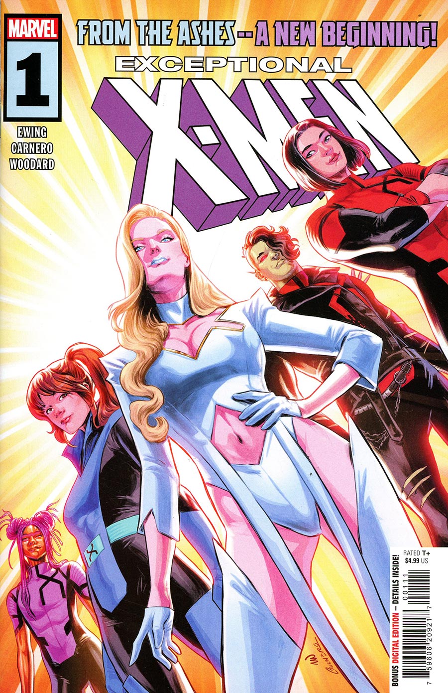 Exceptional X-Men #1 Cover A Regular Carmen Carnero Cover