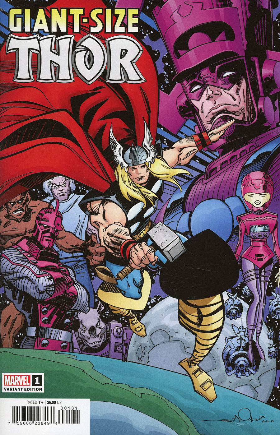 Giant Size Thor (2024) #1 (One Shot) Cover C Variant Walter Simonson Cover