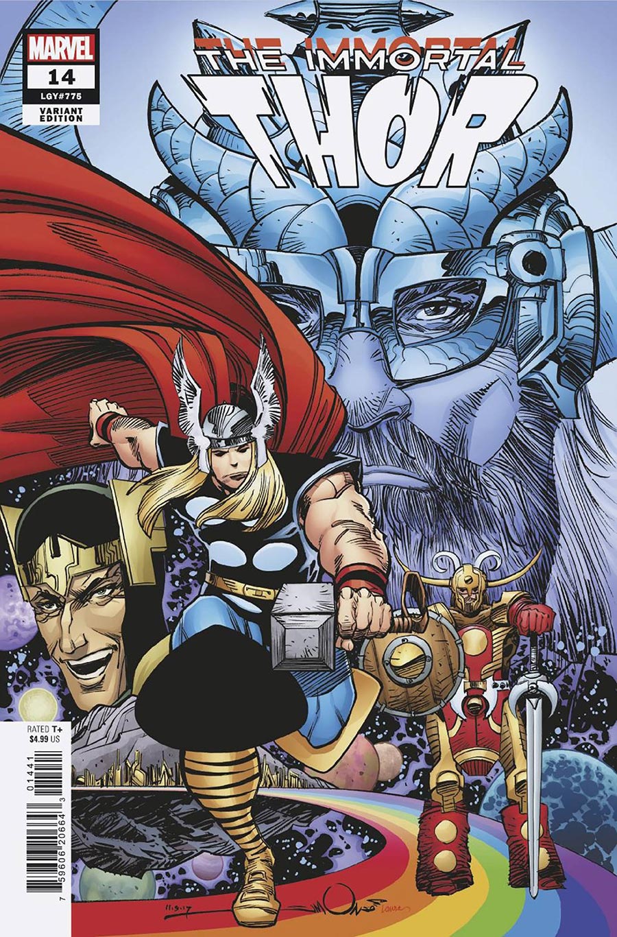 Immortal Thor #14 Cover D Variant Walter Simonson Cover (#775)