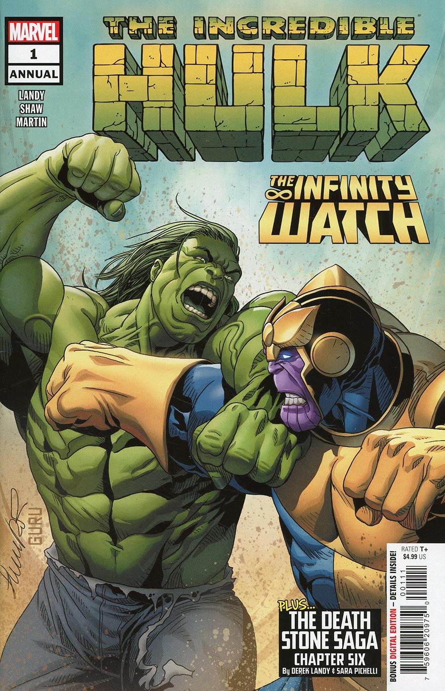 Incredible Hulk Vol 5 Annual #1 (One Shot) Cover A Regular Salvador Larroca Cover (Infinity Watch Part 6)