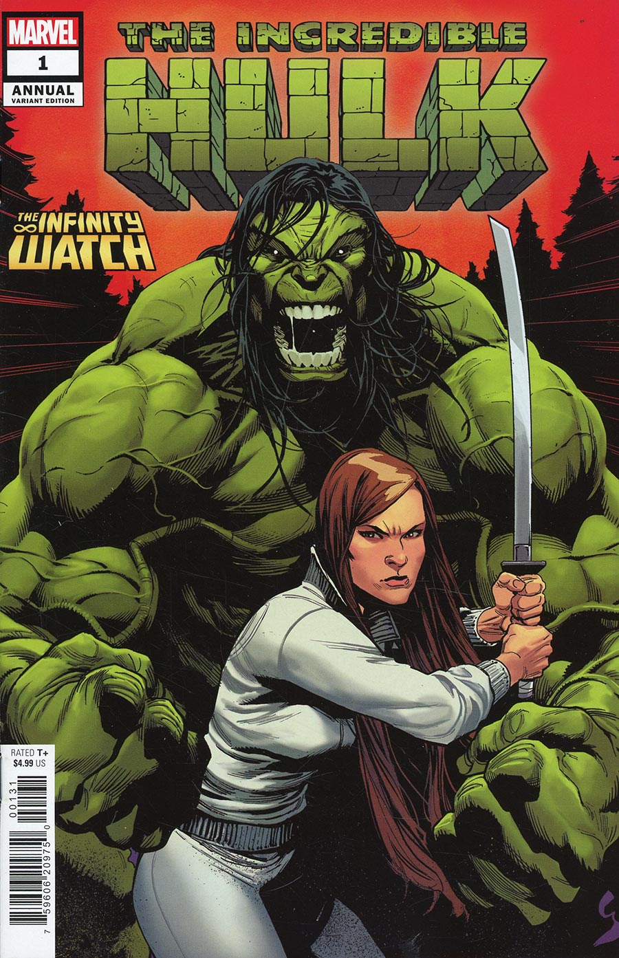 Incredible Hulk Vol 5 Annual #1 (One Shot) Cover C Variant Geoff Shaw Cover (Infinity Watch Part 6)