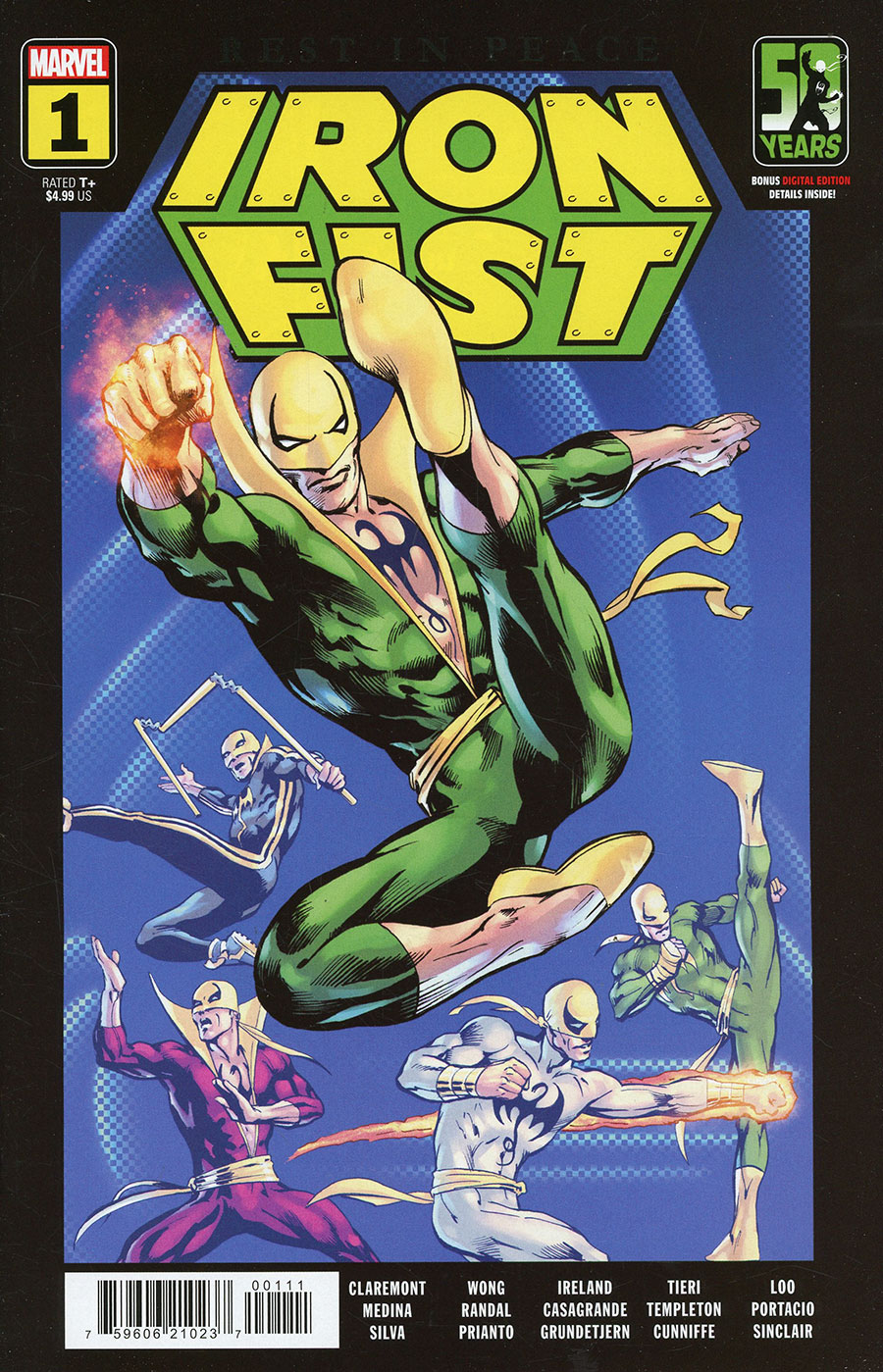 Iron Fist 50th Anniversary Special #1 (One Shot) Cover A Regular Alan Davis Cover