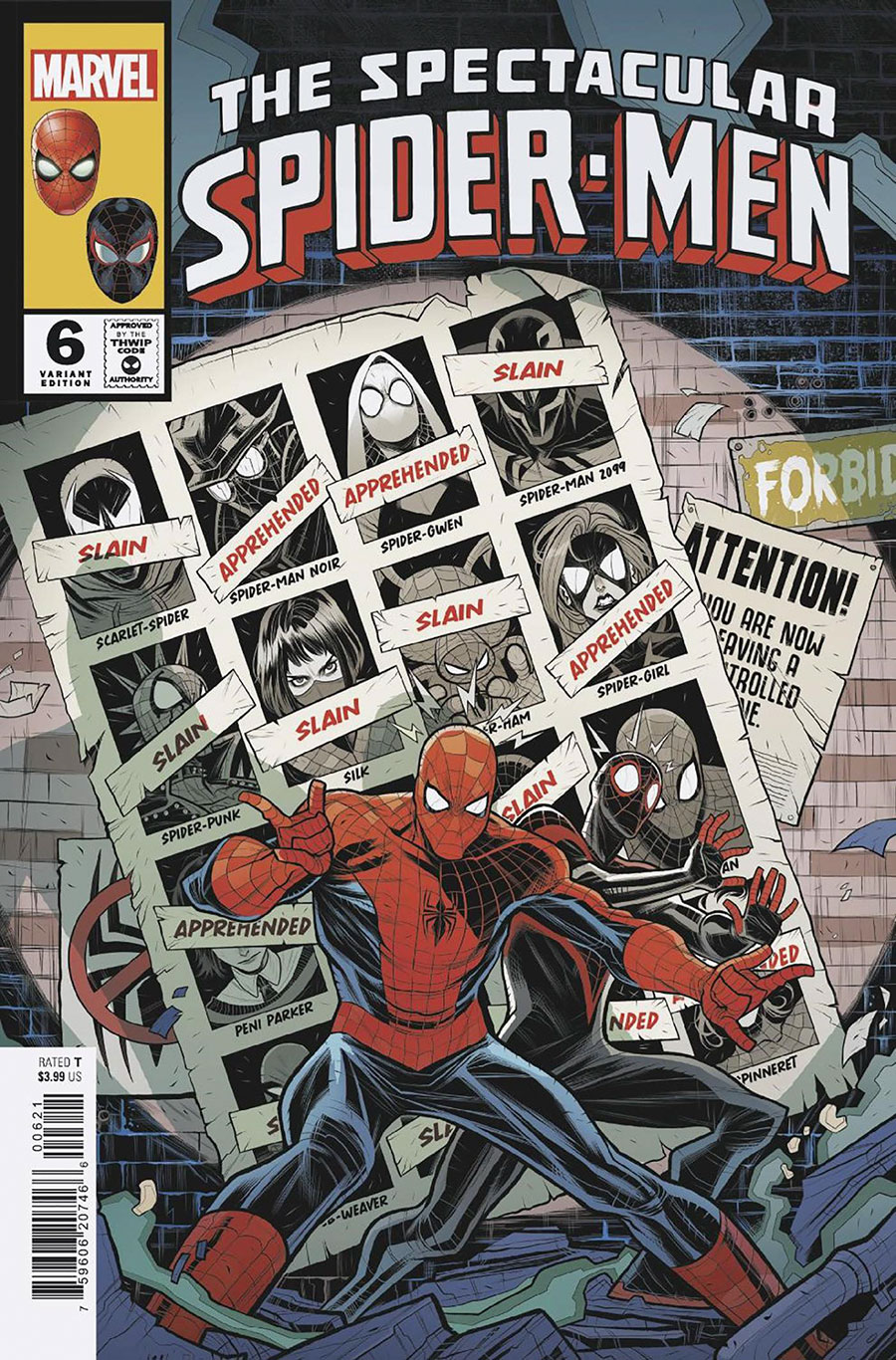 Spectacular Spider-Men #6 Cover C Variant Elizabeth Torque Homage Cover (Deadpool Wolverine Weapon X-Traction Part 7) (Limit 1 Per Customer)