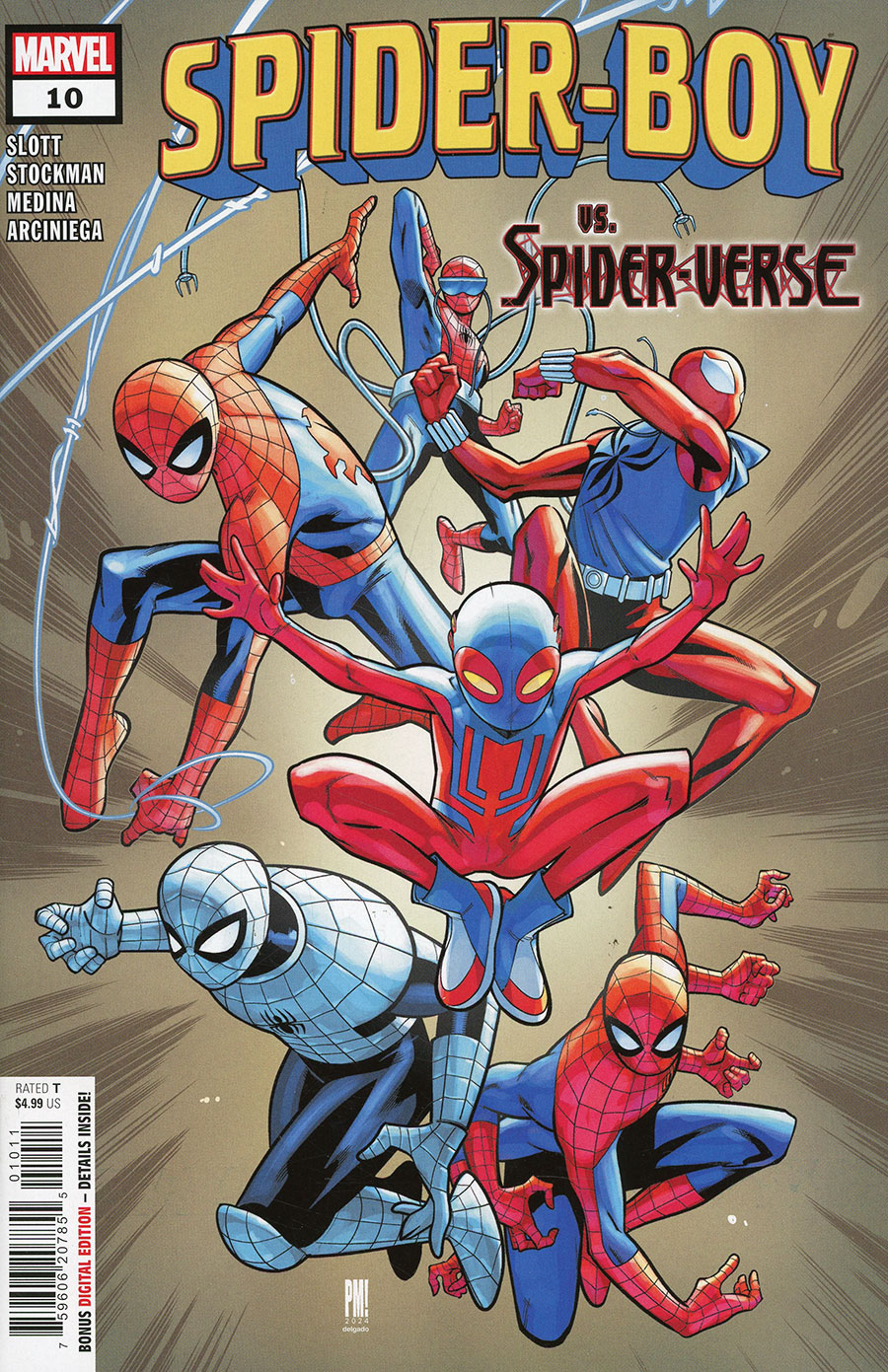 Spider-Boy #10 Cover A Regular Paco Medina Cover