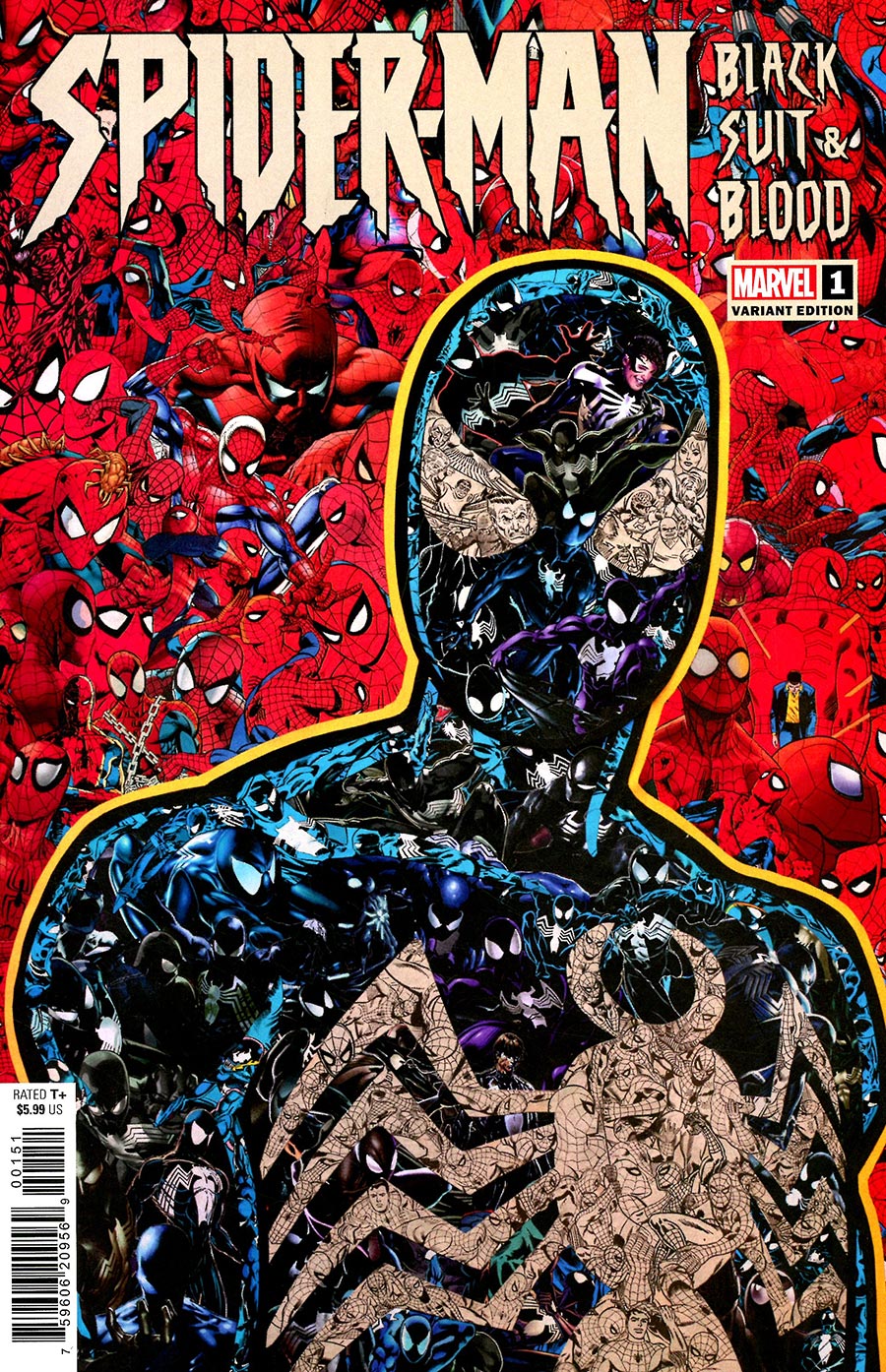 Spider-Man Black Suit & Blood #1 Cover D Variant Mr Garcin Cover