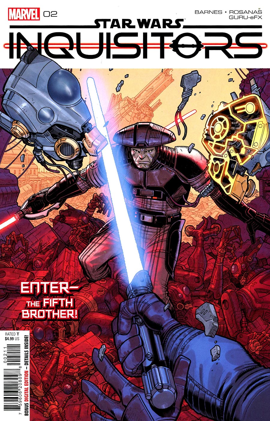 Star Wars Inquisitors #2 Cover A Regular Nick Bradshaw Cover