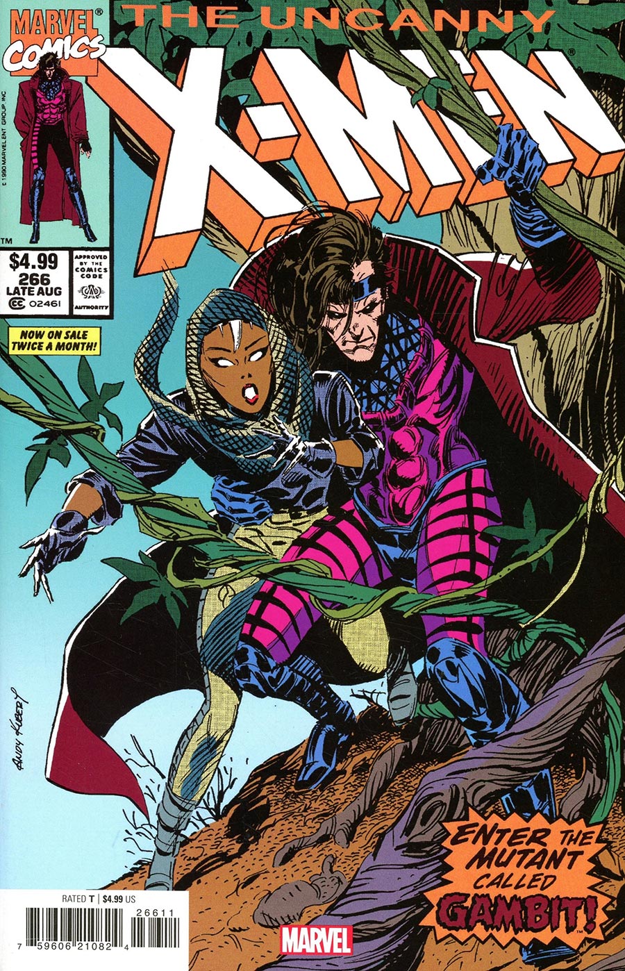 Uncanny X-Men #266 Cover H Facsimile Edition New Ptg (2024)