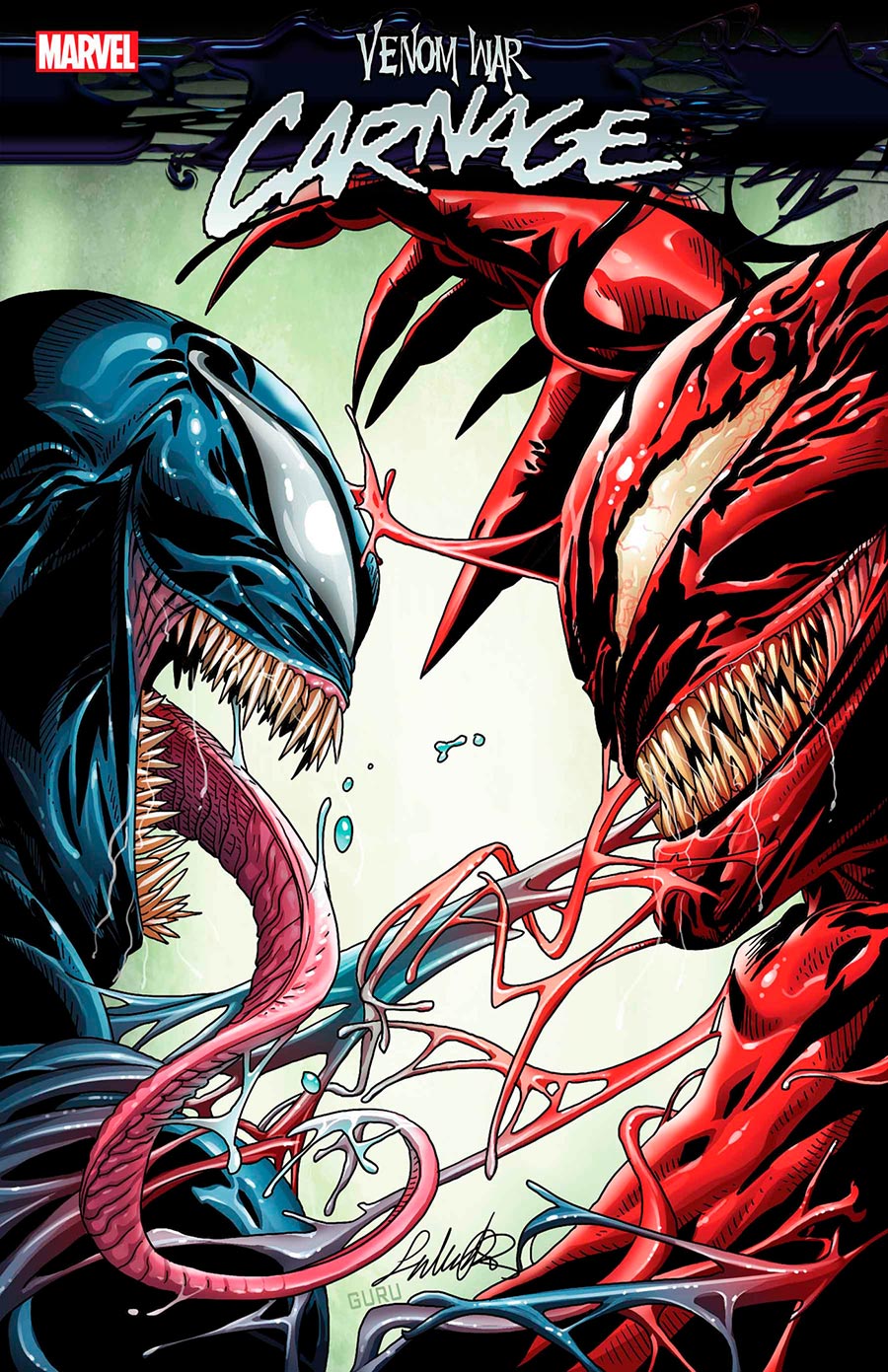 Venom War Carnage #1 Cover C Variant Salvador Larroca Cover