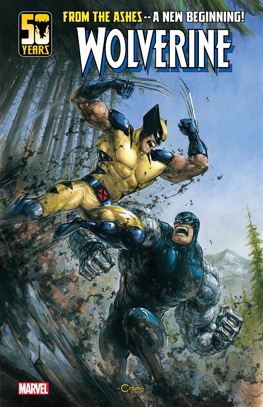 Wolverine Vol 8 #1 Cover D Variant Clayton Crain Cover (Limit 1 Per Customer)