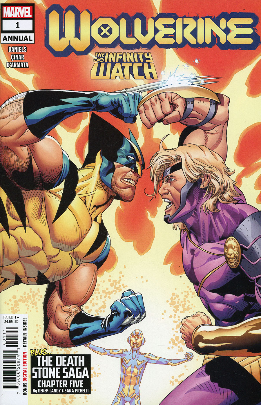 Wolverine Vol 8 Annual #1 (One Shot) Cover A Regular Salvador Larroca Cover (Infinity Watch Part 5)