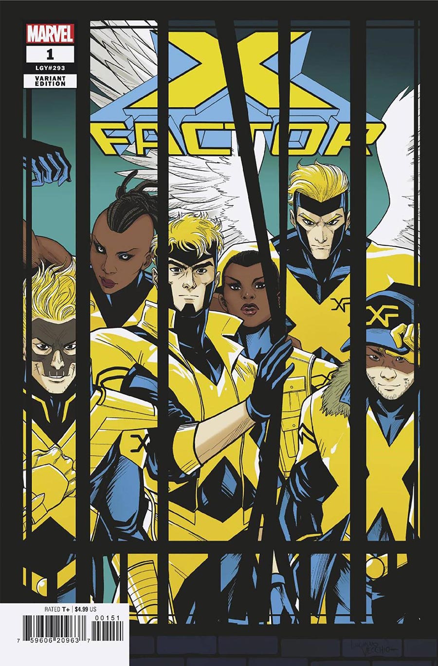 X-Factor Vol 5 #1 Cover F Variant Luciano Vecchio Windowshades Cover