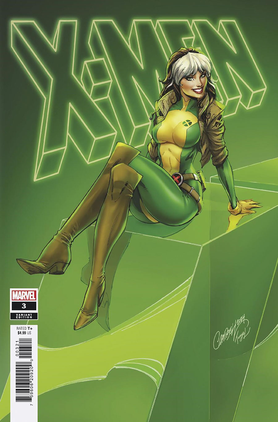 X-Men Vol 7 #3 Cover C Variant J Scott Campbell Rogue Cover