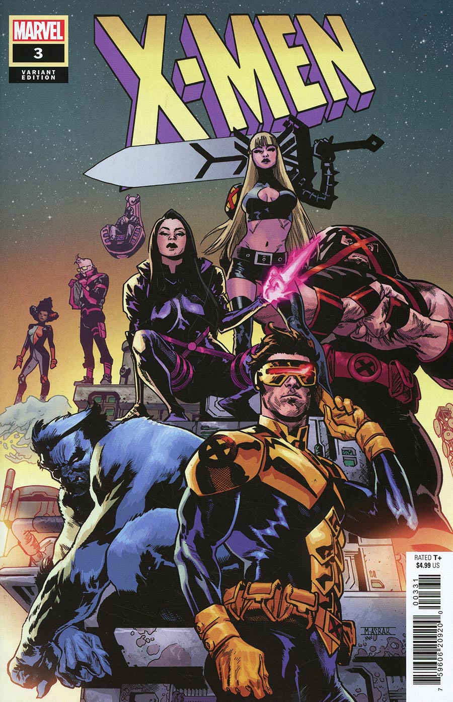 X-Men Vol 7 #3 Cover D Variant Mahmud Asrar Cover