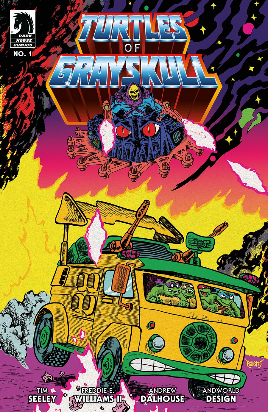 Masters Of The Universe Teenage Mutant Ninja Turtles Turtles Of Grayskull #1 Cover C Variant Alexis Ziritt Cover