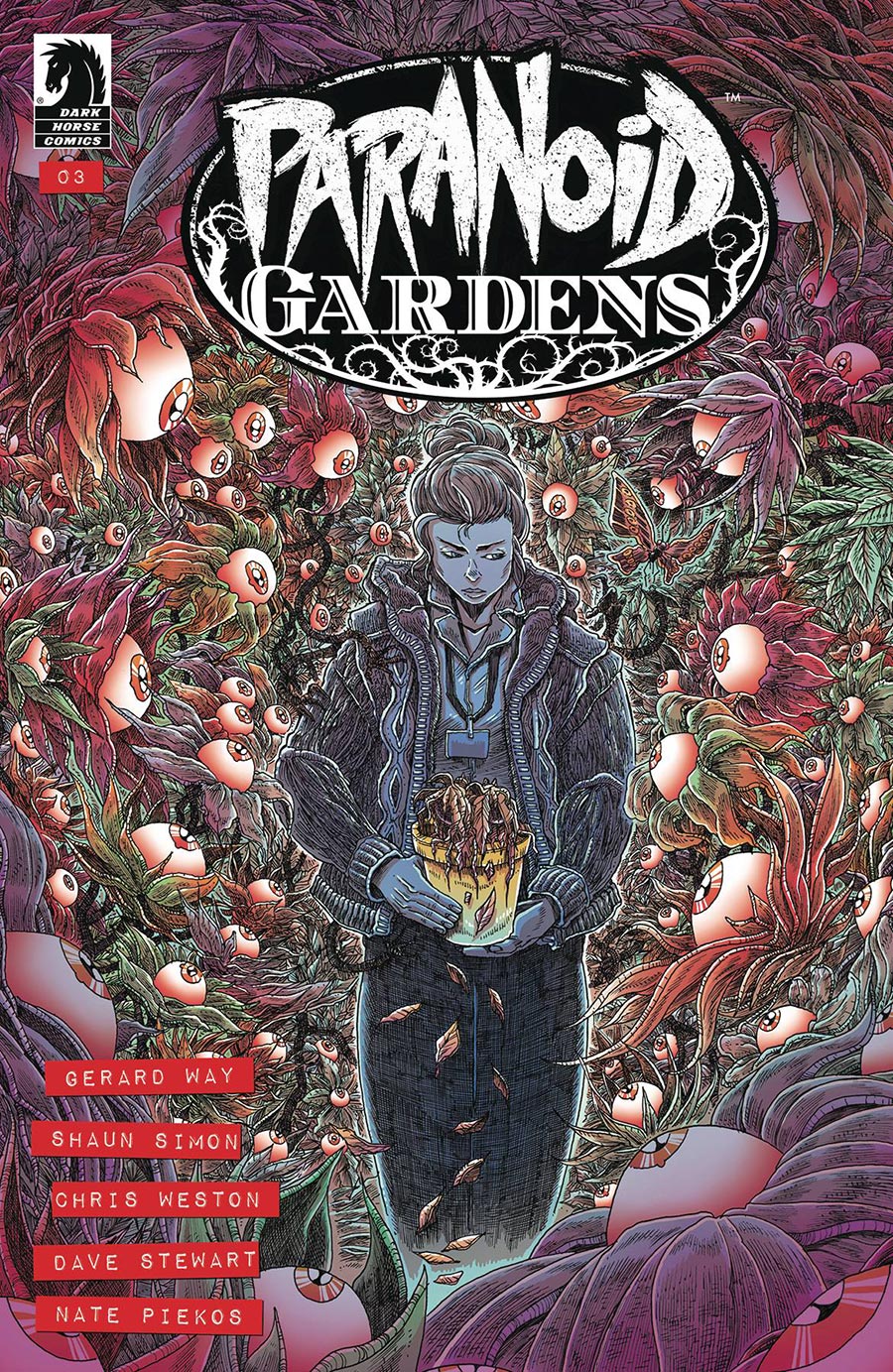 Paranoid Gardens #3 Cover B Variant James Stokoe Cover