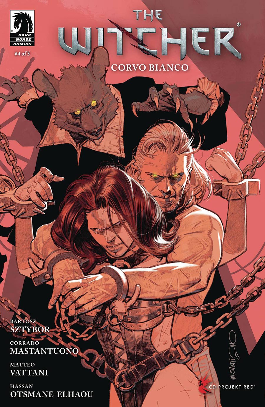 Witcher Corvo Bianco #4 Cover A Regular Corrado Mastantuono Cover