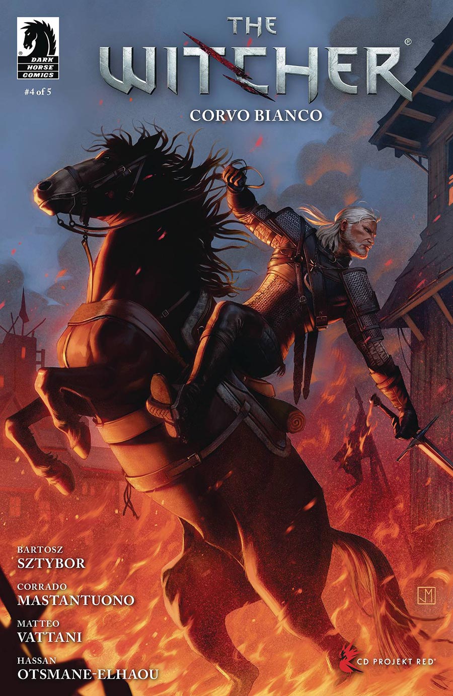 Witcher Corvo Bianco #4 Cover D Variant Jorge Molina Cover