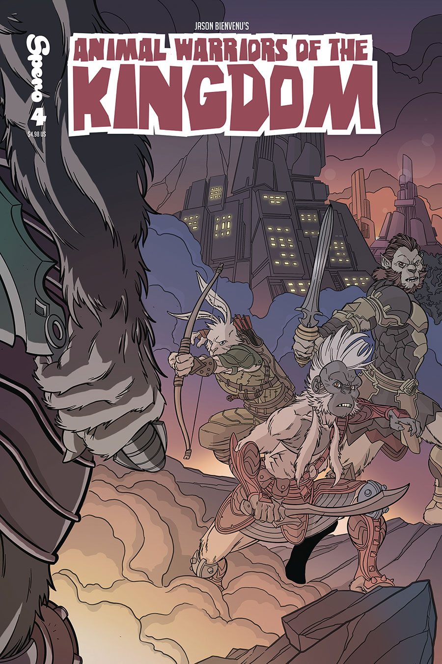 Animal Warriors Of The Kingdom #4 Cover A Regular Utama Prastha Cover