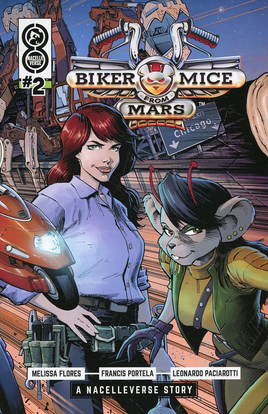 Biker Mice From Mars Vol 2 #2 Cover A Regular Dustin Weaver Cover