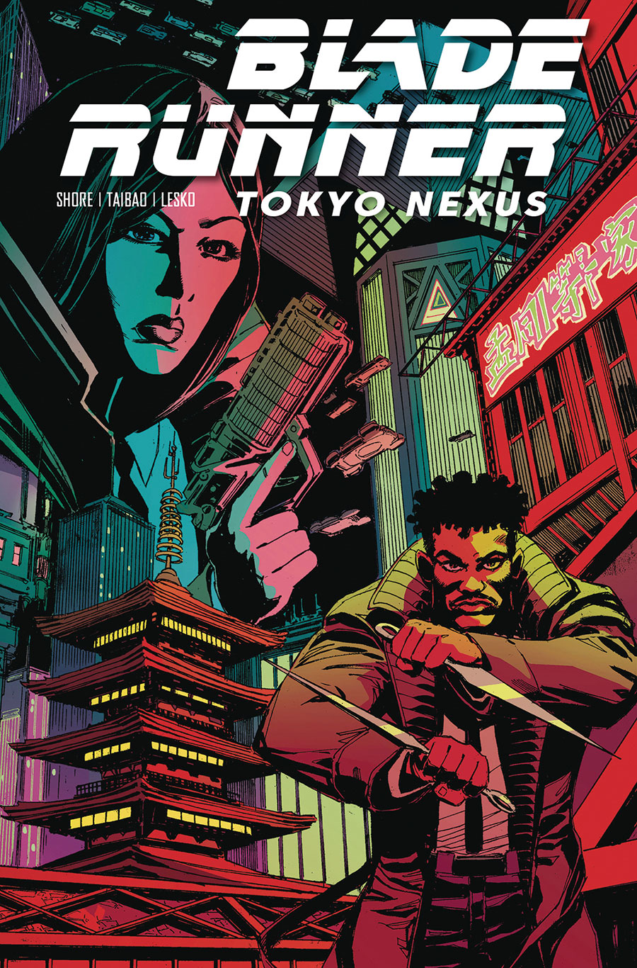 Blade Runner Tokyo Nexus #2 Cover B Variant Tom Mandrake Cover