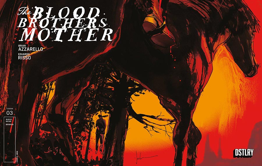 Blood Brothers Mother #3 Cover B Variant Jock Wraparound Cover