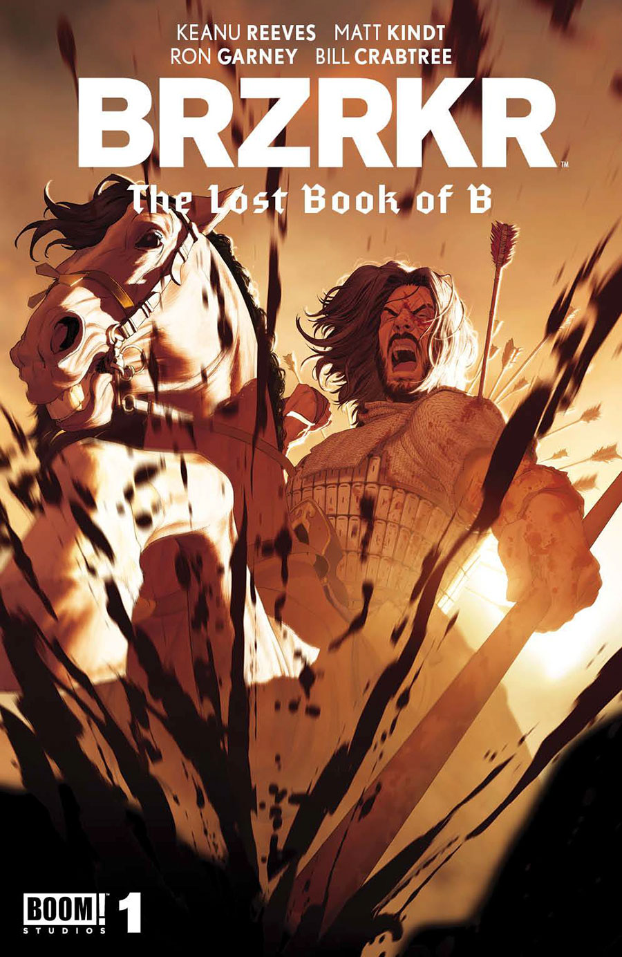 BRZRKR The Lost Book Of B #1 (One Shot) Cover B Variant Mattia De Iulis Cover