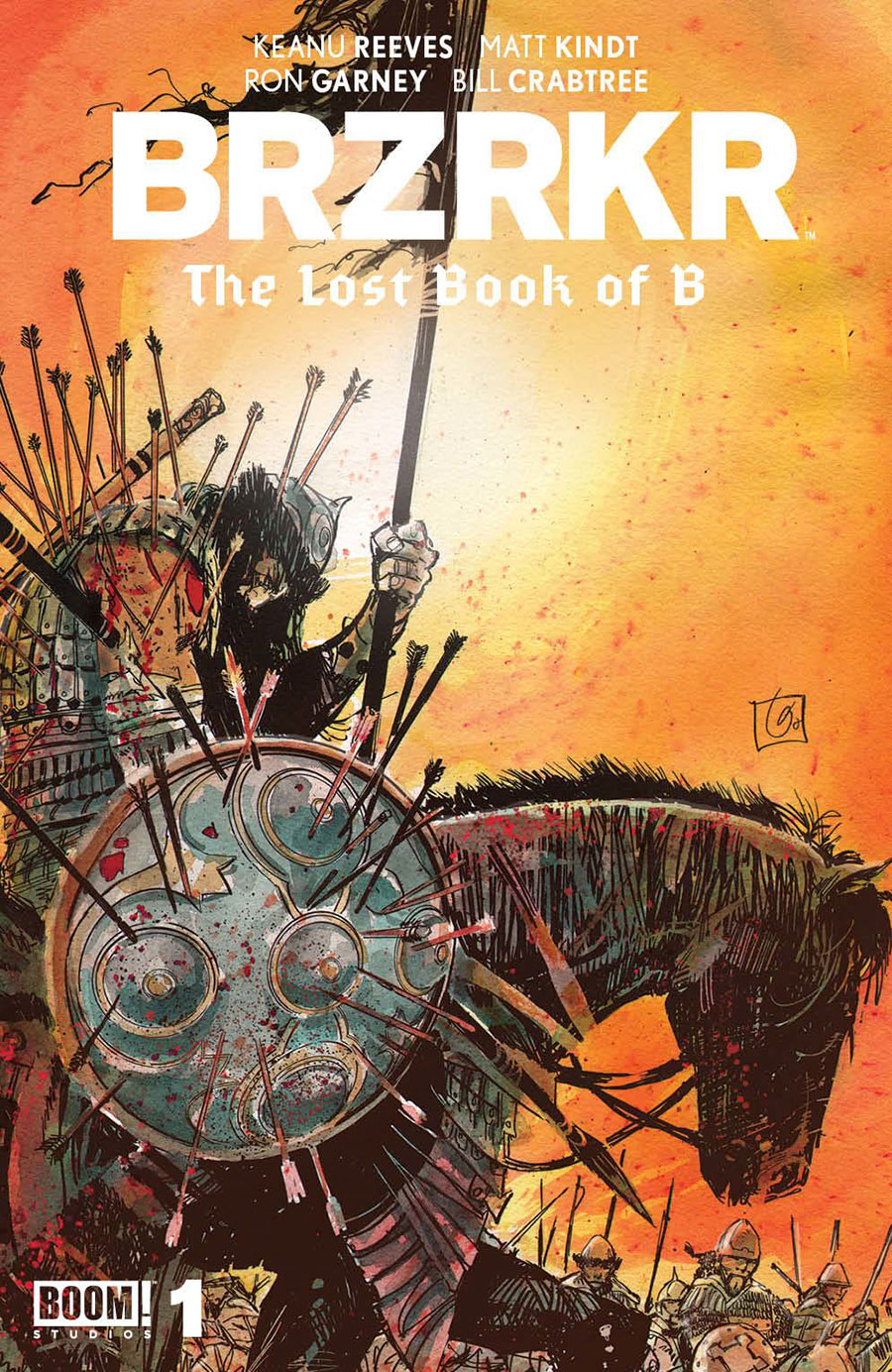 BRZRKR The Lost Book Of B #1 (One Shot) Cover C Variant Ron Garney & Matt Kindt Foil Cover