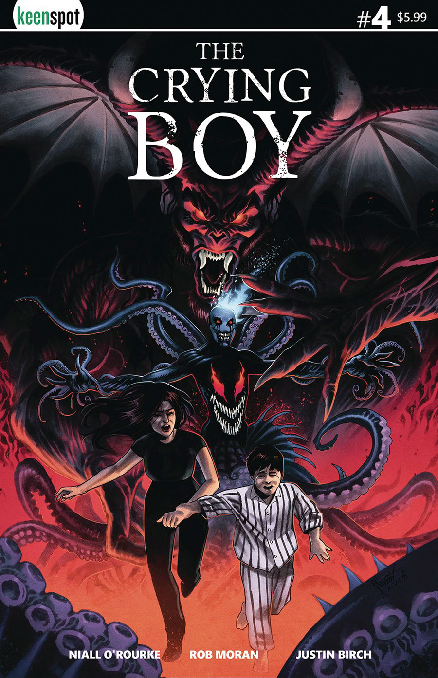 Crying Boy #4 Cover A Regular Felix Morales Cover