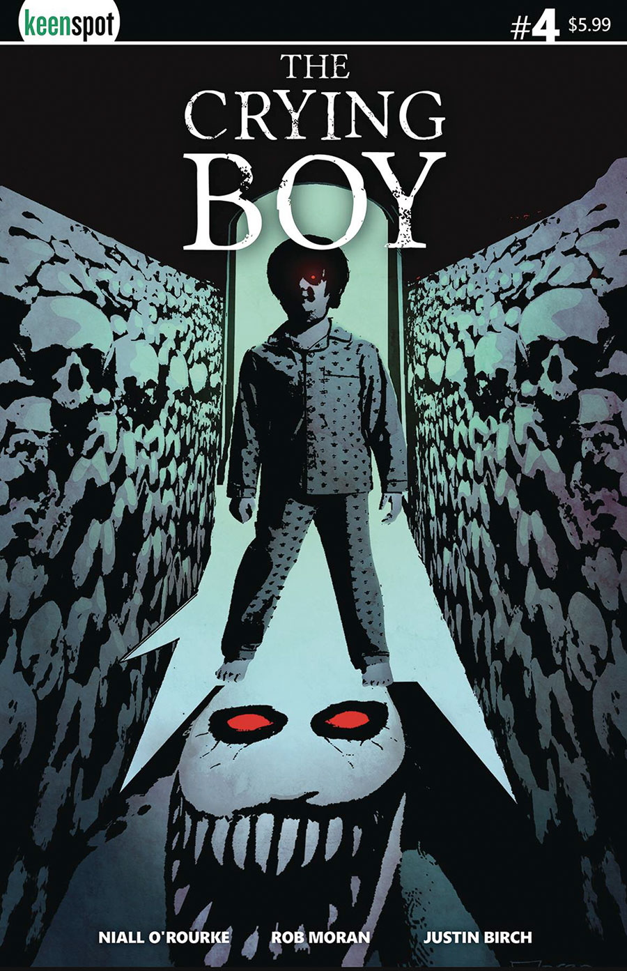 Crying Boy #4 Cover B Variant Rob Moran Cover