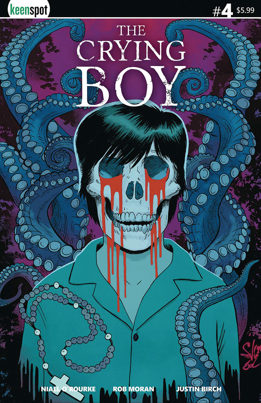 Crying Boy #4 Cover D Variant Sean Von Gorman Cover